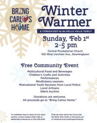 Winter Warmer; Free Community Event