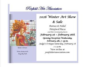 Penfield Art Association Winter Art Show and Sale opens February 1, 2026