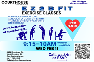 EZ 2 B Fit Exercise Class with Lu-Anne Cox 2/11/2026 9:15-10AM