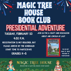 Magic Tree House Book Club: Presidential Adventure
