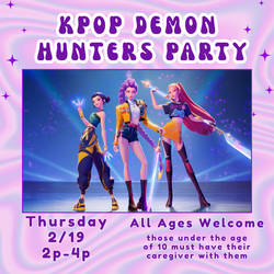 K-Pop Demon Hunters Party