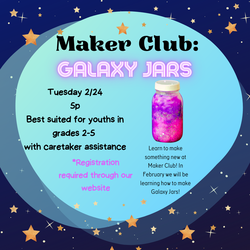 Maker Club: Galaxy Jars