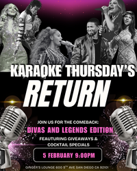 ginger's - Diva's and Legends Karaoke