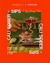 Cali Sober Sips at The Travel Agency - A Dry January Pop-Up Series!
