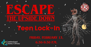 Teen Lock-In “Escape the Upside Down!”