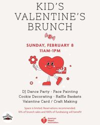 Kid’s Valentine’s Brunch at The Shannon Rose Irish Pub in Ramsey