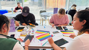 Free Art Workshop: Scratch Art Cards