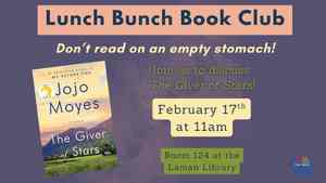 Lunch Bunch Book Club "The Giver of Stars" by Jojo Moyes
