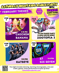 Saturday Night Kids Dance Party: Chicken Banana