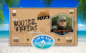 Boots & Brews Happy Hour at Lah De Dah