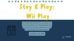 Stay And Play: Wii Play