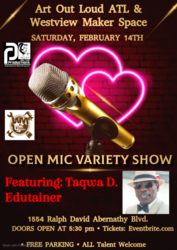 Art Out Loud Open Mic: 'I Love Me FIRST! Edition'