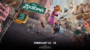 ZOOTOPIA 2 at the North Bend Theatre
