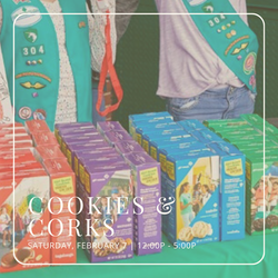 Cookies & Corks: Girl Scout Cookie