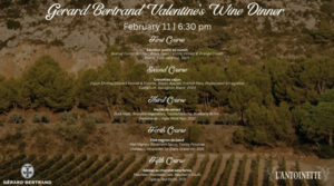 Gerard Bertrand Wine Dinner