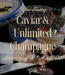 Caviar & Unlimited Champagne Tasting