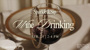 Sparkle & Sip Wine Drinking