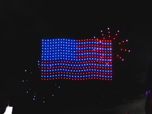 Spirit in the Sky Drone Show: Illuminating 250 Years of Freedom