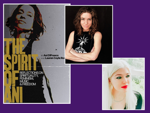 Ani DiFranco and Lauren Coyle Rosen in conversation with WAMC’s Joe Donahue