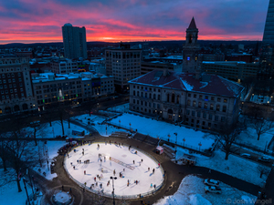 Blue Cross Blue Shield of MA Hosts Free Skating at The Oval Ice Rink in Worcester- 1/24