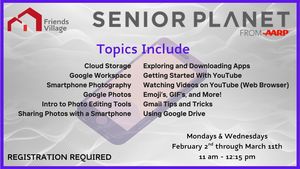 Never Too Late to Learn Tech | Senior Planet at Friends Village