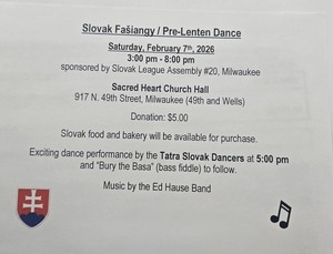 Slovak Pre-Lenten Dance/Fasiangy