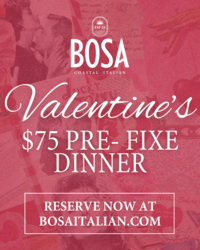 Celebrate Valentine's Day at BOSA Coastal Italian