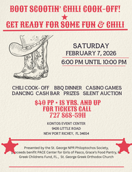Boot Scootin' Chili cookoff fundraier