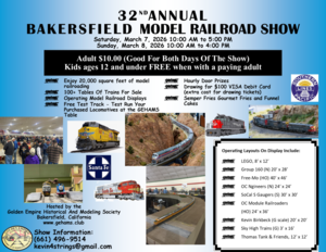 32nd Annual Bakersfield Model Railroad Show