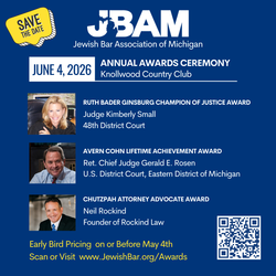Jewish Bar Annual Awards Ceremony