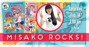 Saturday Afternoon with Author & Illustrator Misako Rocks!