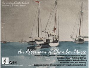 Chamber Music  Saturday, February 7  at   2 pm