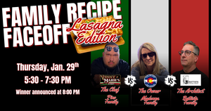 Family Recipe Face-off - Lasagna Edition