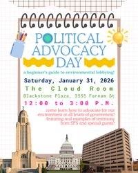 Students for Sustainability Omaha Advocacy Day | January 31st at The Cloud Room