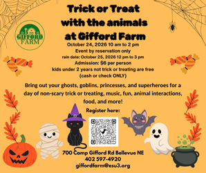 Trick or Treat With the Animals of Gifford Farm