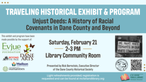 Unjust Deeds Traveling Exhibit & Program
