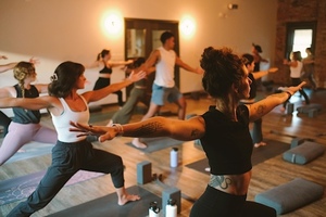 Saturday Morning Vinyasa at The Junto