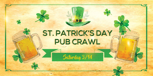 New York City St Patrick’s Day Bar Crawl & Block Party - 10+ bars!