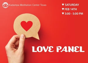 Buddhist Love Panel and Dessert Party