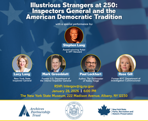 Illustrious Strangers at 250: Inspectors General & the American Democratic Tradition