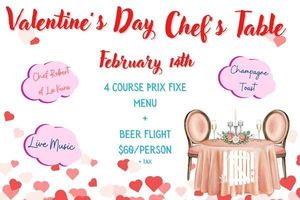 Valentine’s Day Food & Beer Pairing at Side Gate Brewery