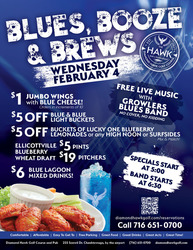 GROWLERS BLUES BAND at The Hawk!