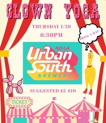 Urban South Hosts Clown Yoga on Jan. 29