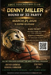 SMCC Touchdown Club Denny Miller Party