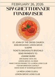 Spaghetti Dinner Fundraiser