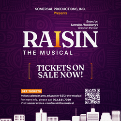 RAISIN - MUSICAL Running May 16-24 @ The Hylton Performing Arts Center Gregory Theater
