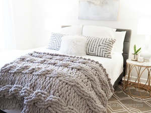 Cozy Knit Blankets at AR Workshop Hillsboro!