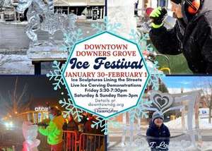 Ice Festival Downtown Downers Grove