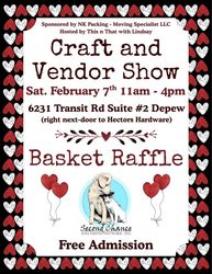 Valentine's Craft and Vendor Show with Basket Raffle