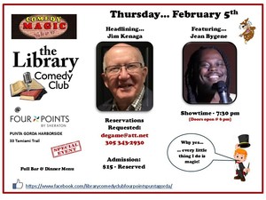 The Library Comedy Magic Show